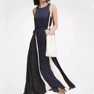 banana republic poplin backless maxi dress Banana Republic